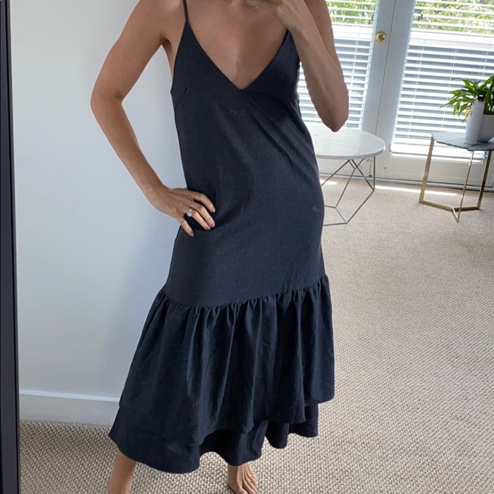 Delphine the Label ruffle detail dress